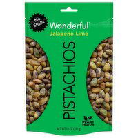 WFL No Shell Pistachios Jalapeno Lime - 11 Ounce